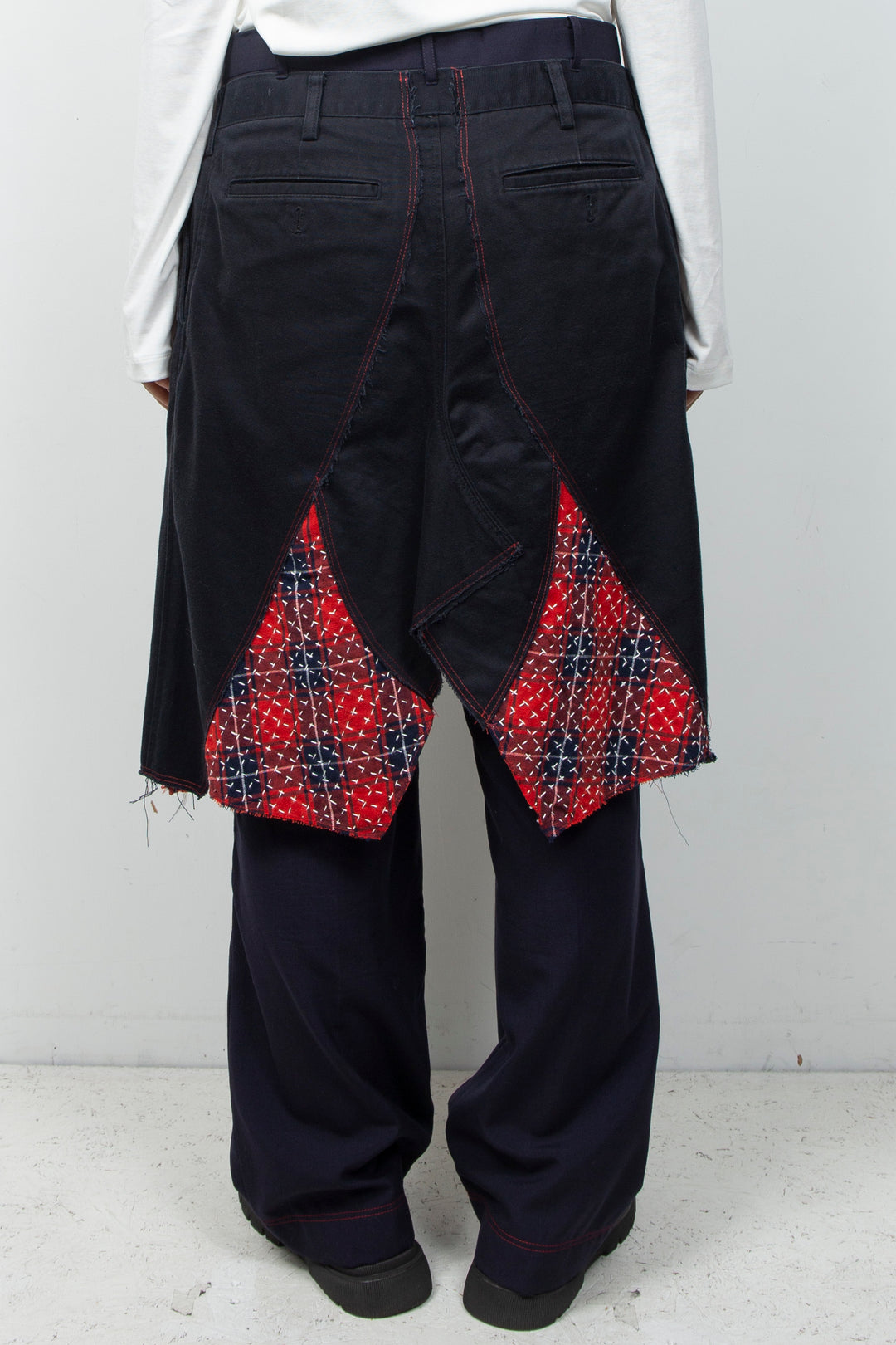 WRAPPED SASHIKO PAINTER PANTS