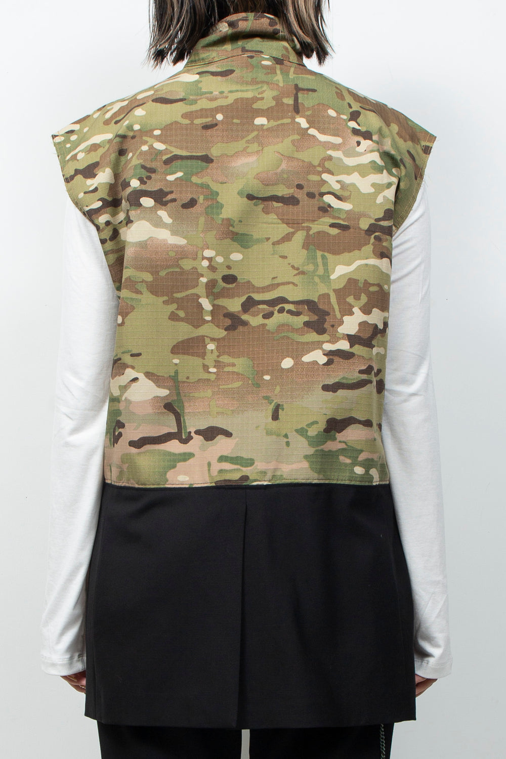 DOCKING ZIP CAMO VEST