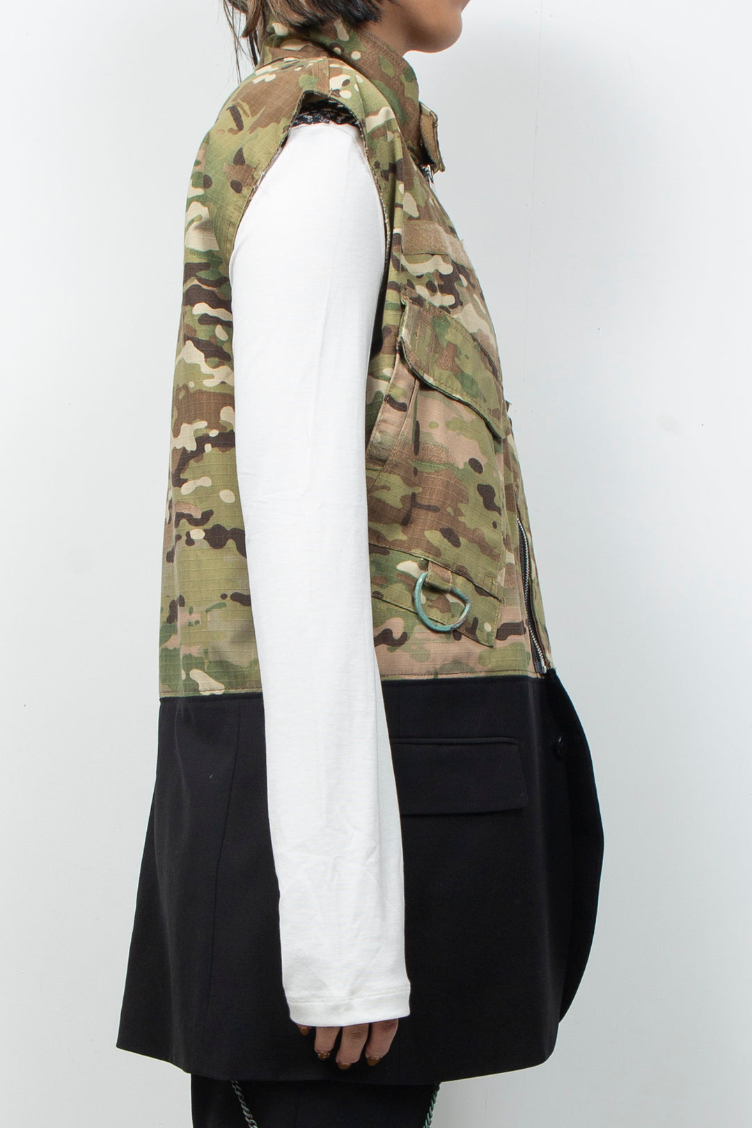 DOCKING ZIP CAMO VEST