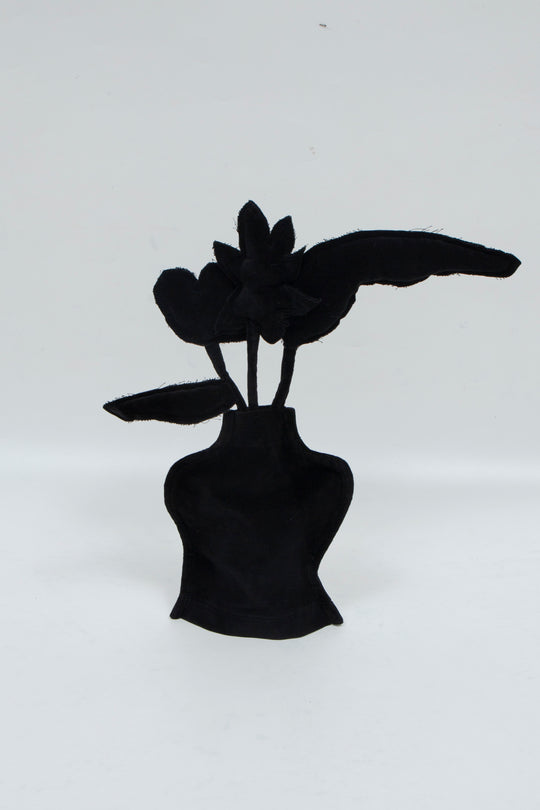 Flower object black