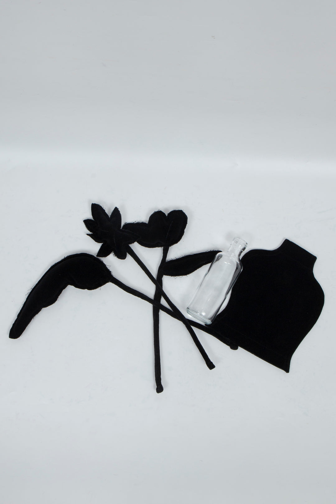 Flower object black