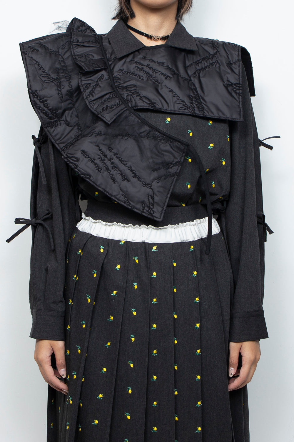 Quilting multi way collar