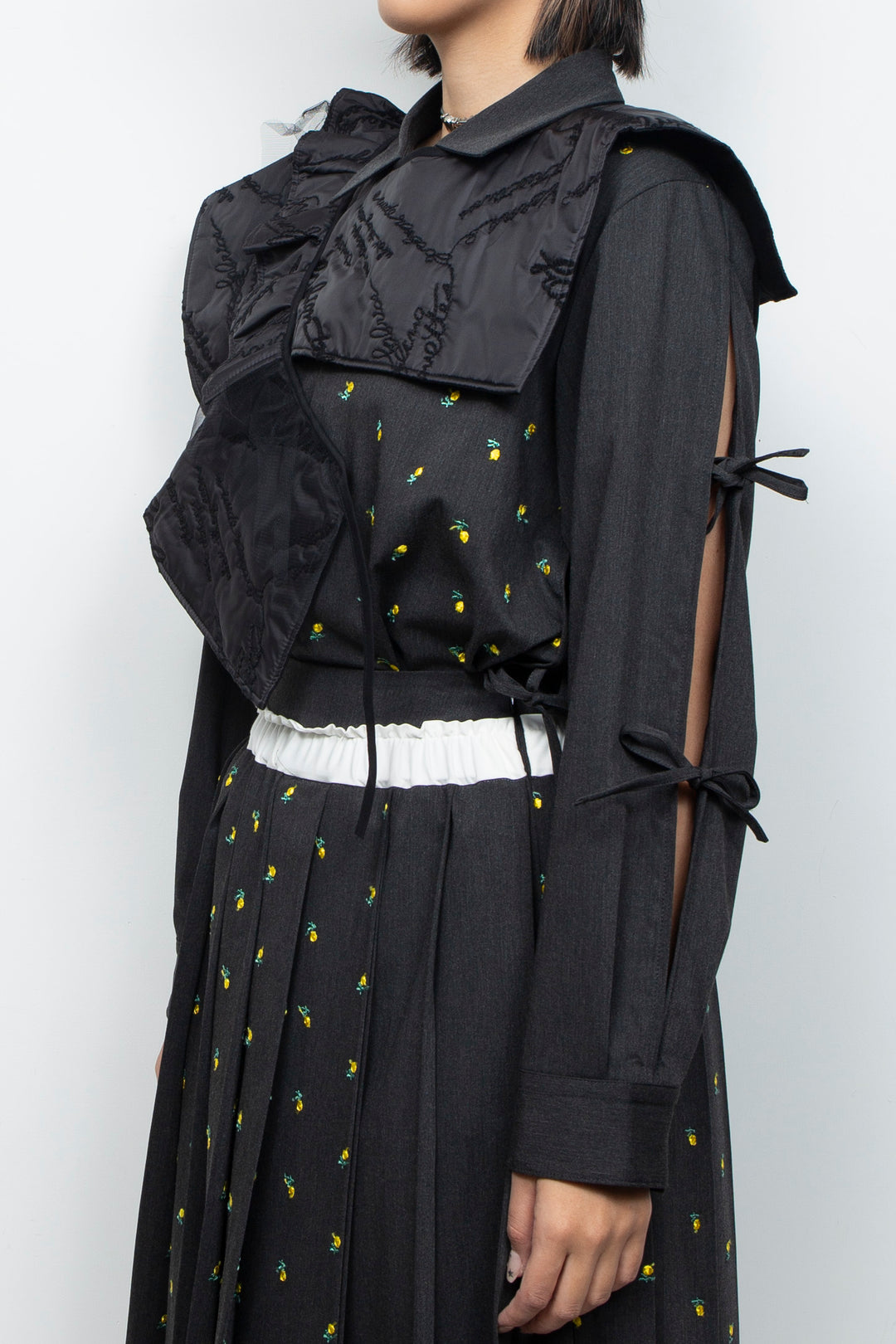 Quilting multi way collar