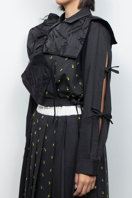 Quilting multi way collar