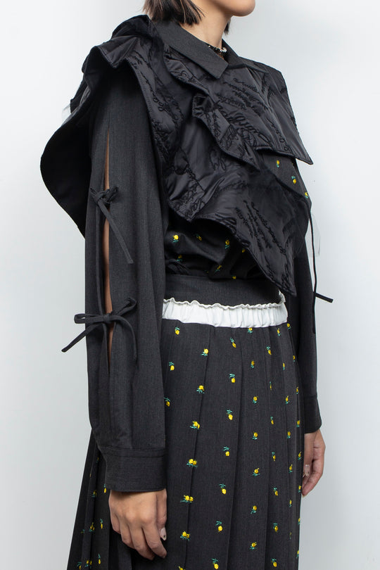 Quilting multi way collar