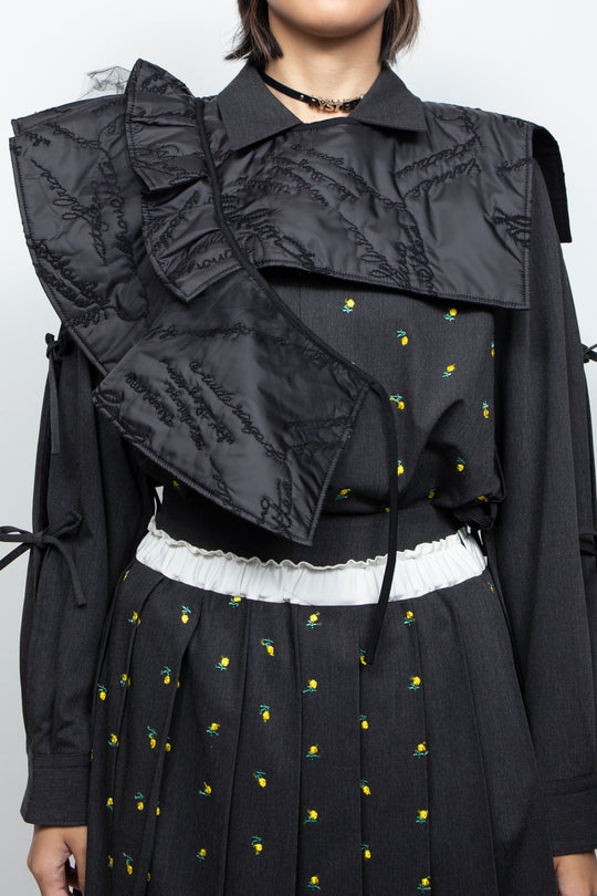 Quilting multi way collar