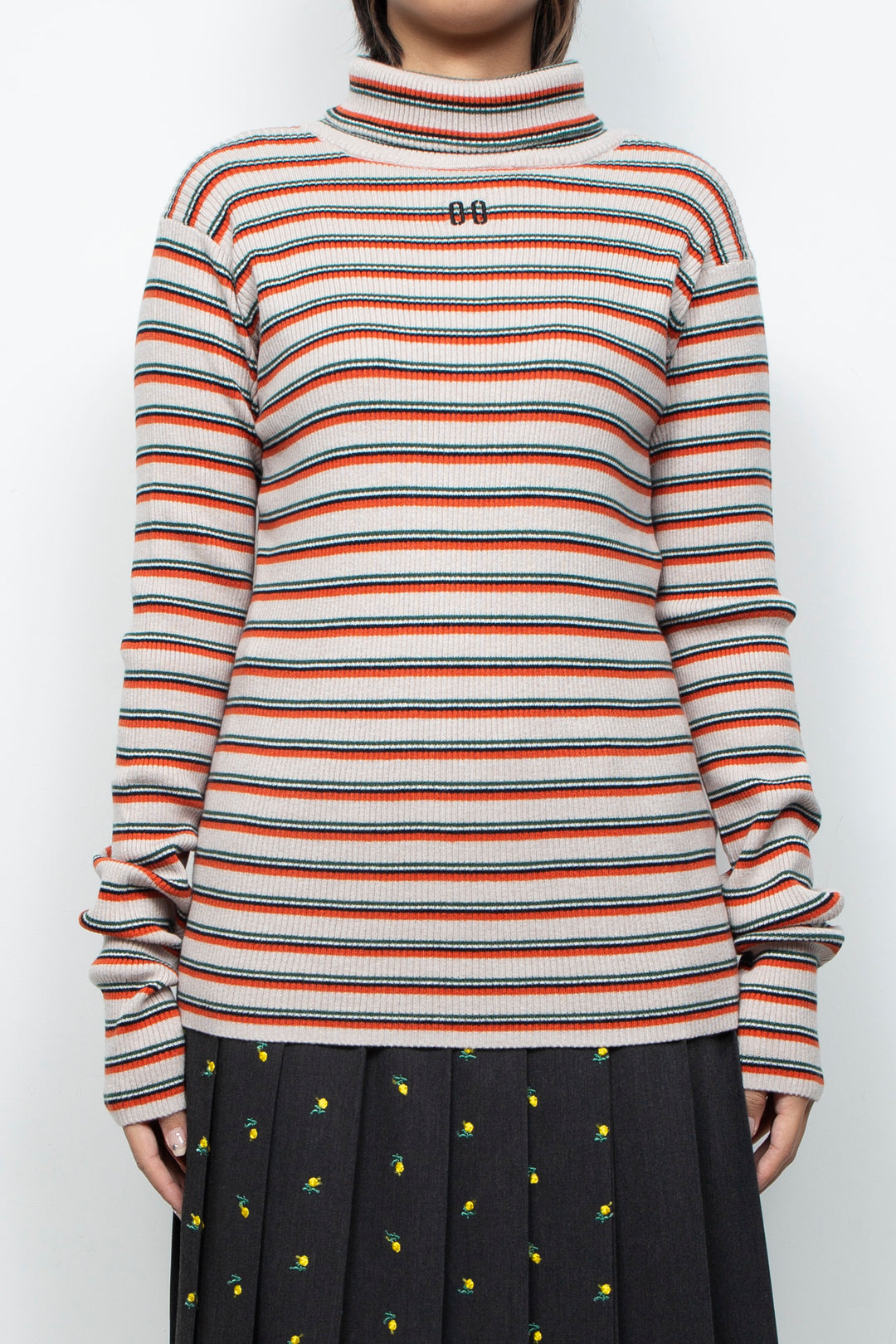 Multi border EVA knit gray