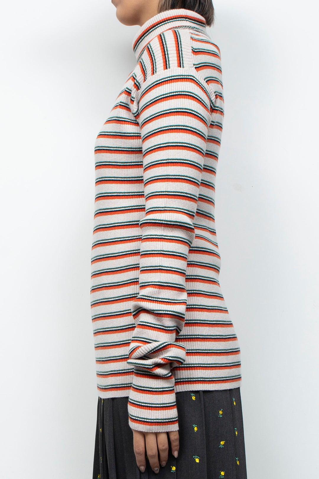 Multi border EVA knit gray