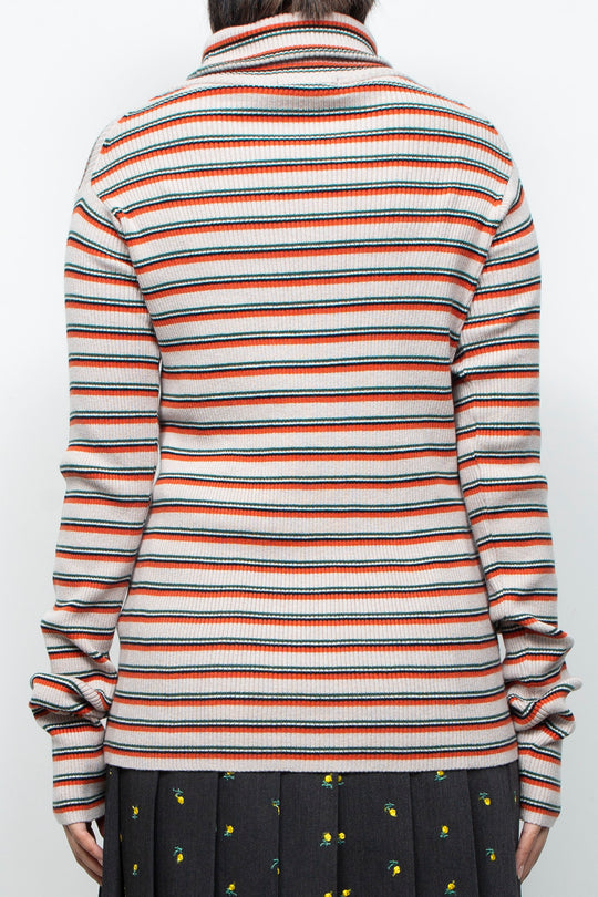 Multi border EVA knit gray