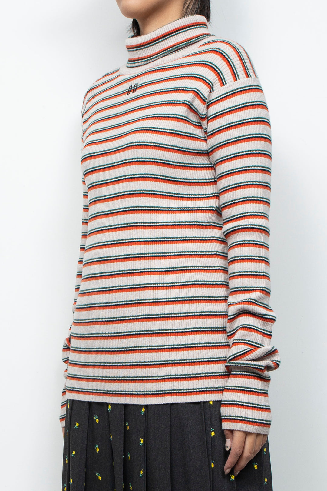 Multi border EVA knit gray