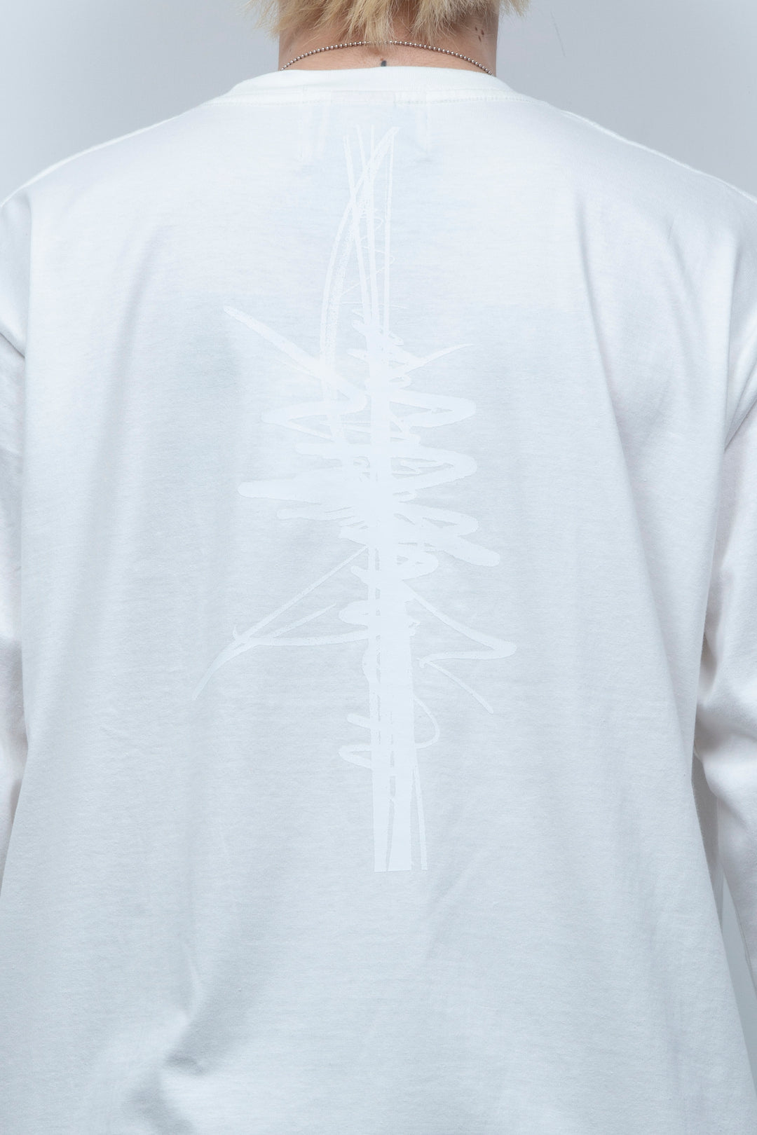 SPINE LONG TEE MATERIAL TYPE:A (WH×WH)
