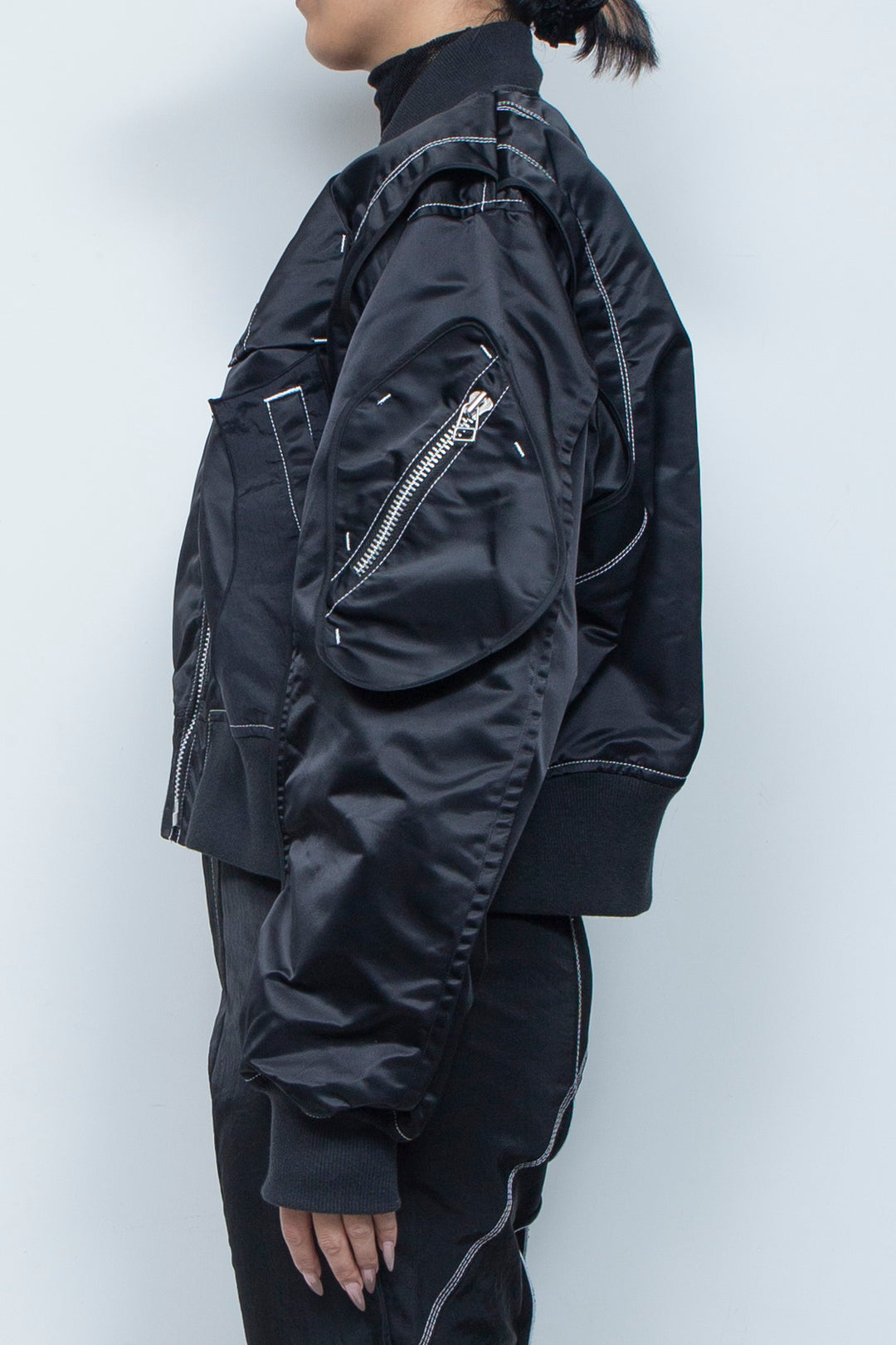 重ねポケットMA-1 BLACK