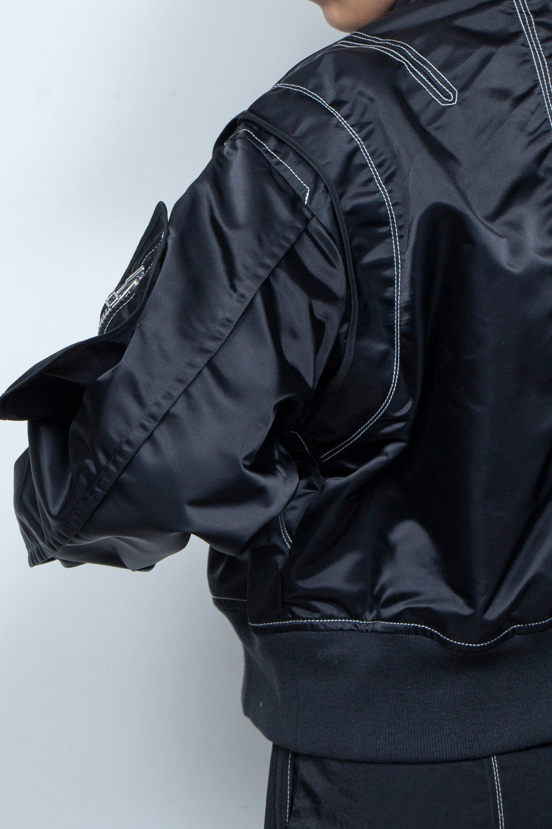 重ねポケットMA-1 BLACK