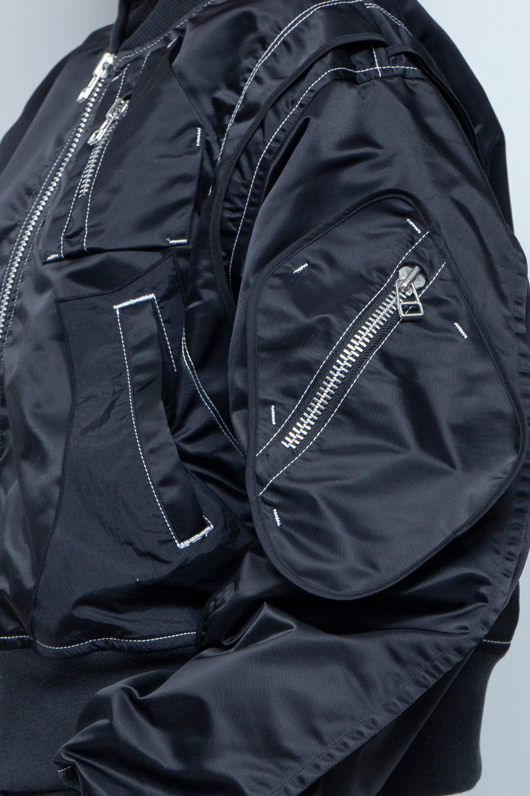 重ねポケットMA-1 BLACK