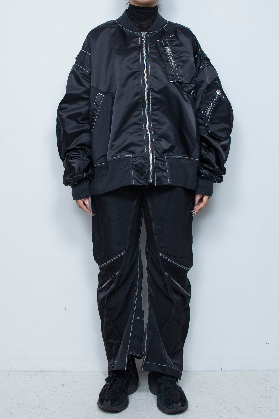 重ねポケットMA-1 BLACK