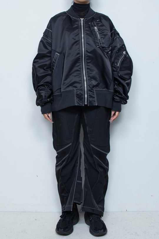 重ねポケットMA-1 BLACK