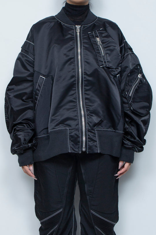 重ねポケットMA-1 BLACK