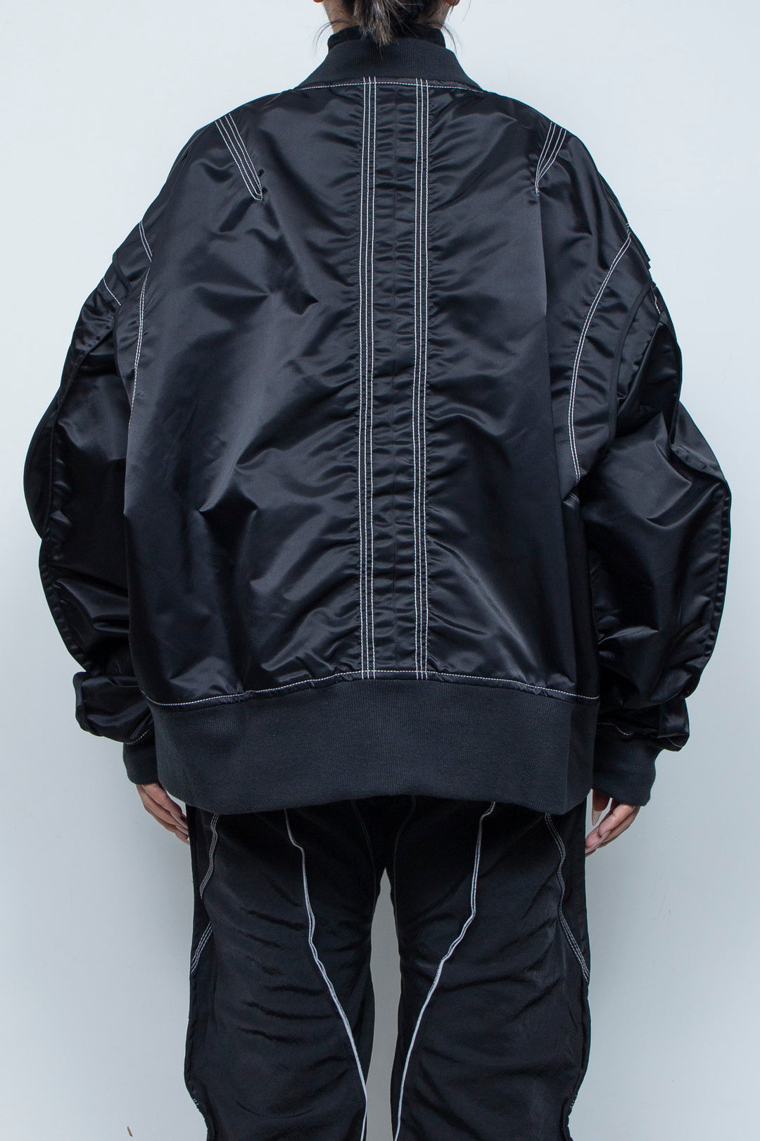 重ねポケットMA-1 BLACK