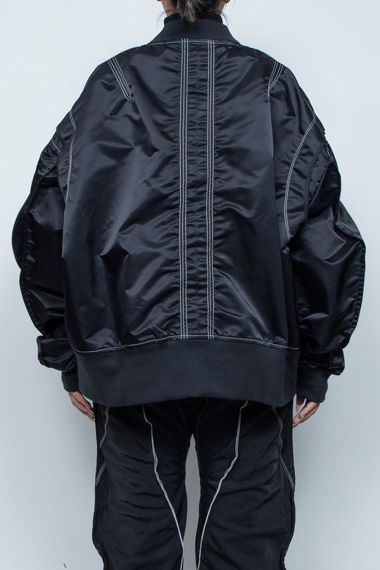 重ねポケットMA-1 BLACK