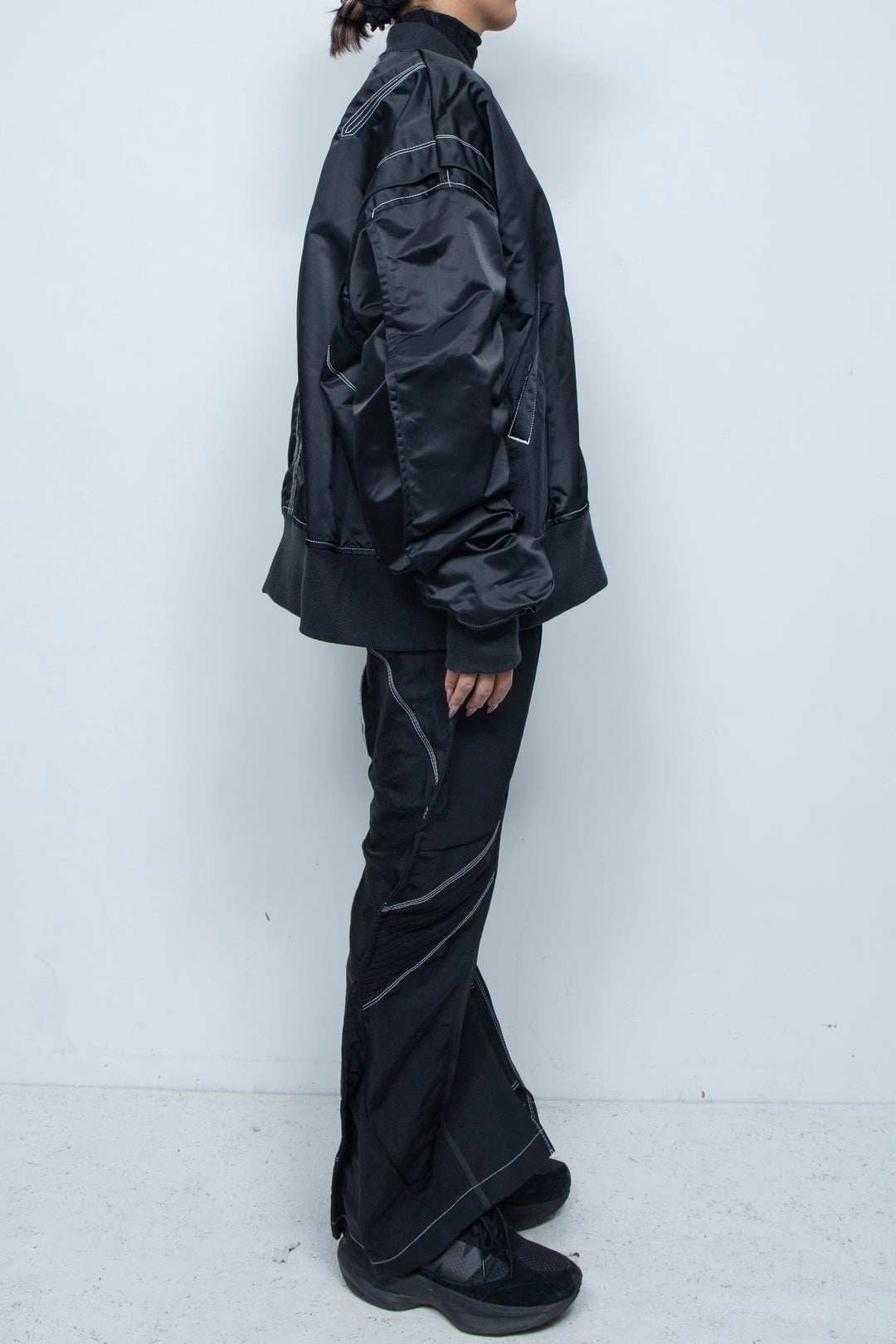 重ねポケットMA-1 BLACK