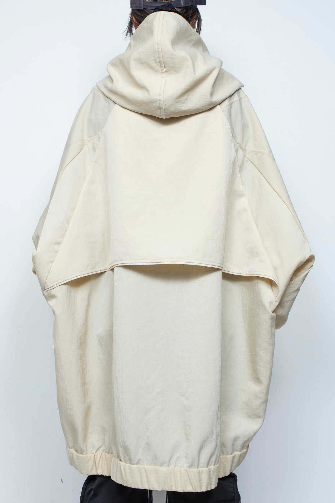 ハイネックビッグパーカーBEIGE