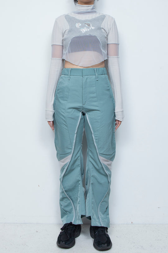 ボア切替ショートトップ GREY