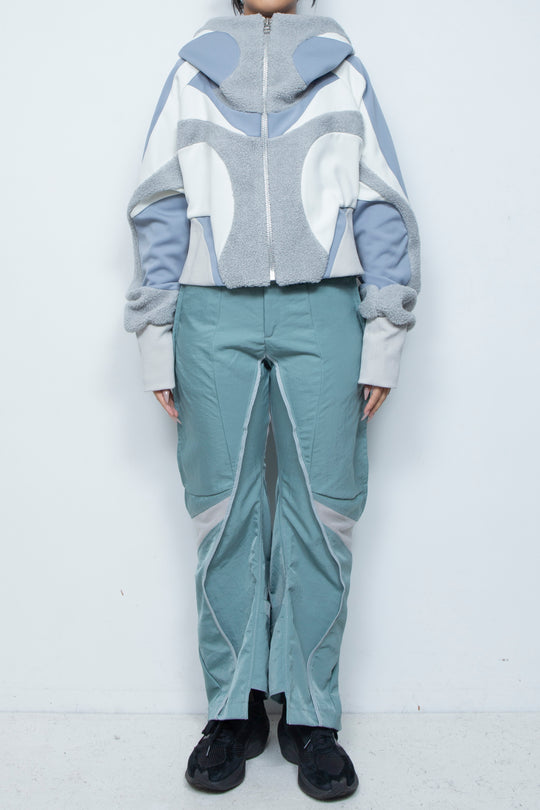 ボアショートフーディ GREY