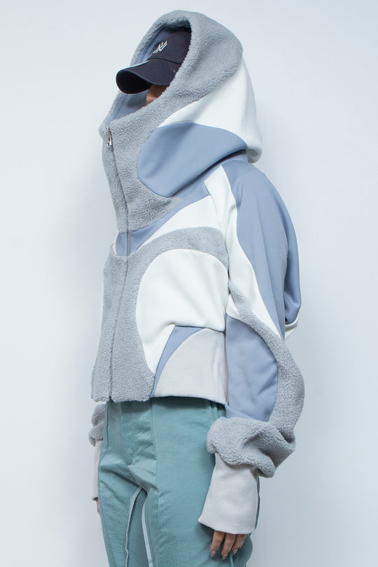 ボアショートフーディ GREY