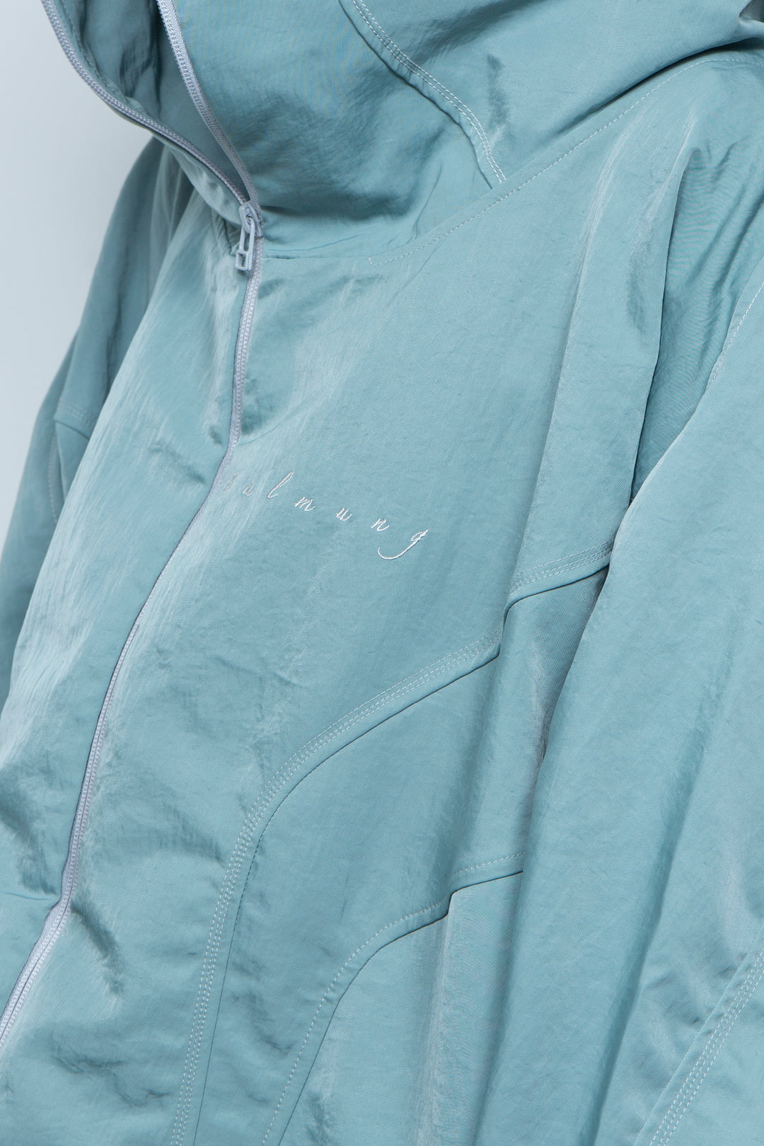 ハイネックビッグパーカーGREY