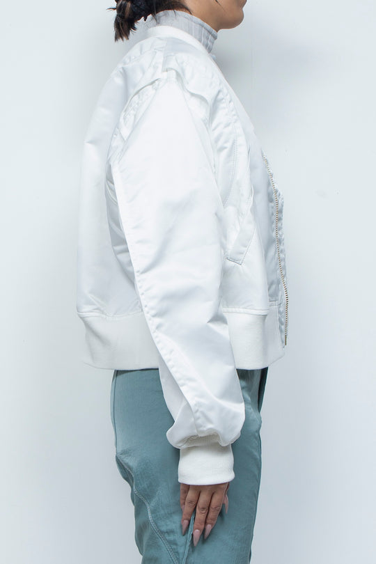 重ねポケットMA-1 WHITE