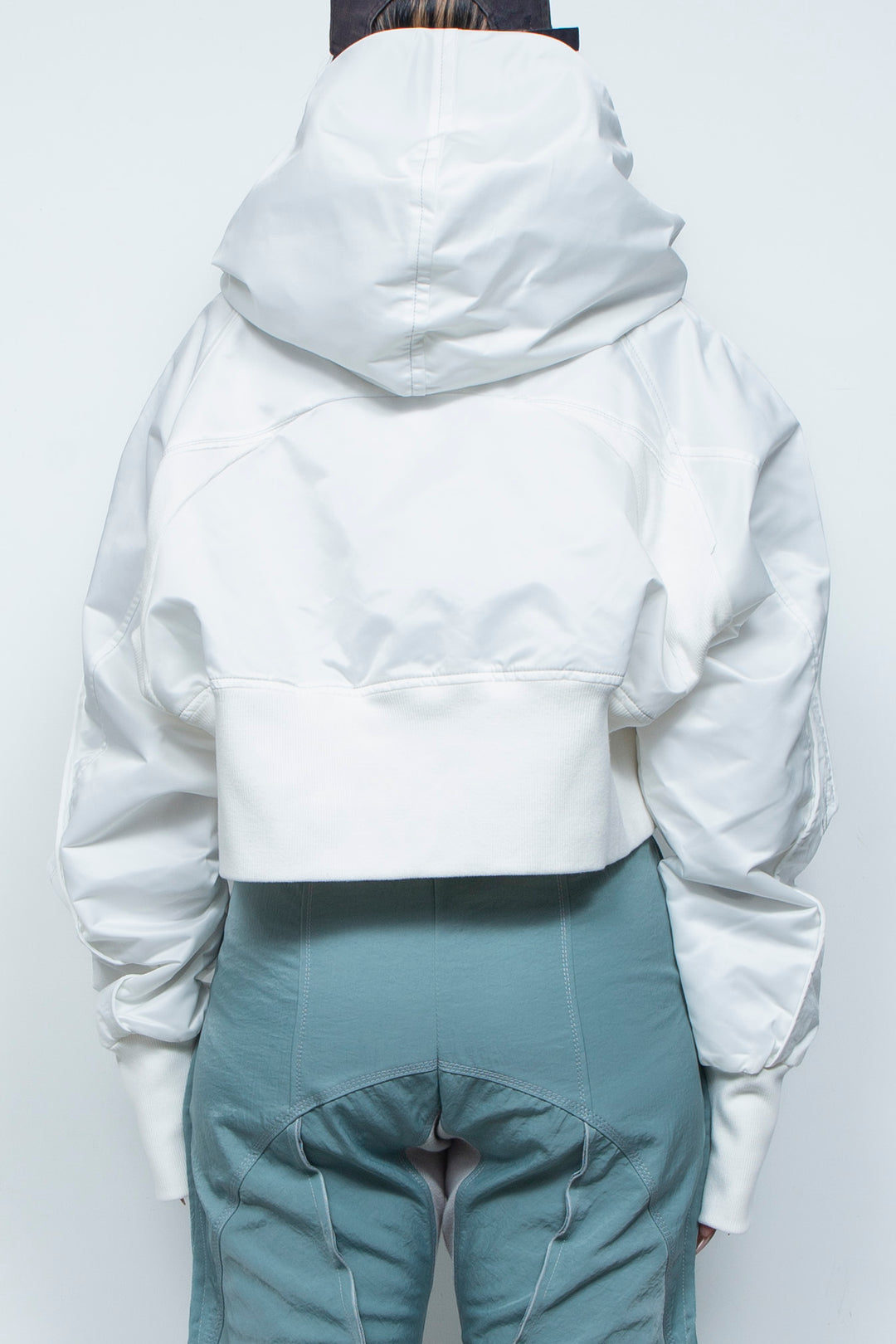 重ねショートフーディ WHITE