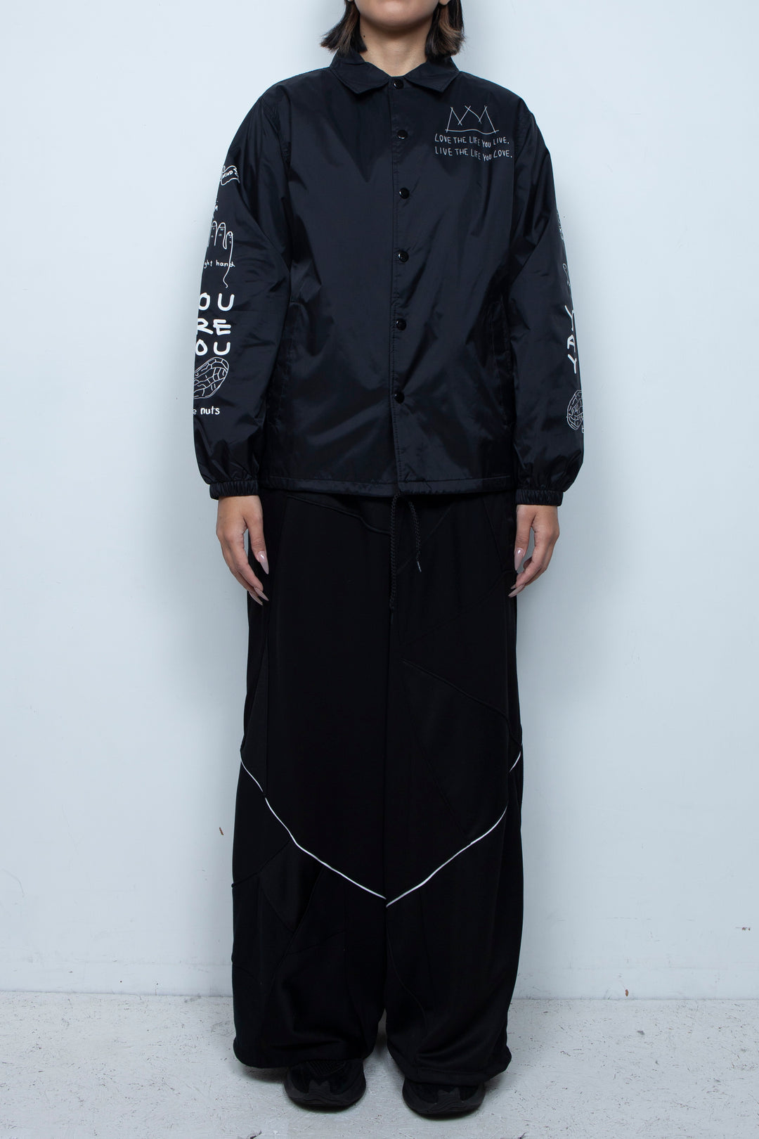 POSITIVE GRAFFITI COACH JACKET