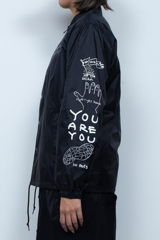 POSITIVE GRAFFITI COACH JACKET