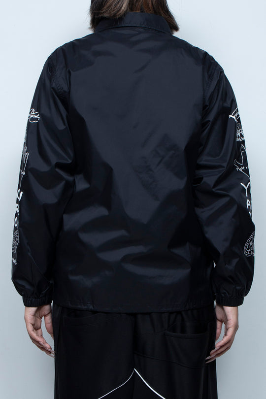 POSITIVE GRAFFITI COACH JACKET