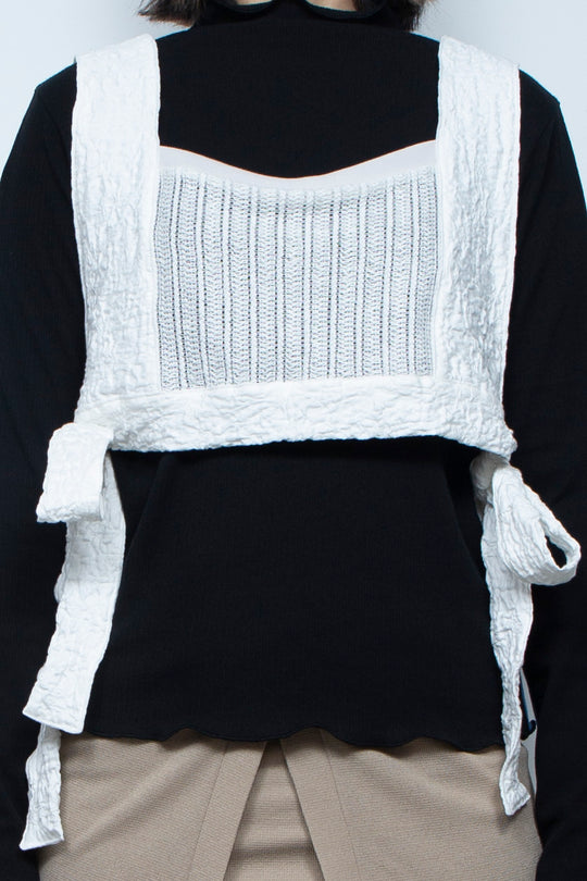 Different material design vest