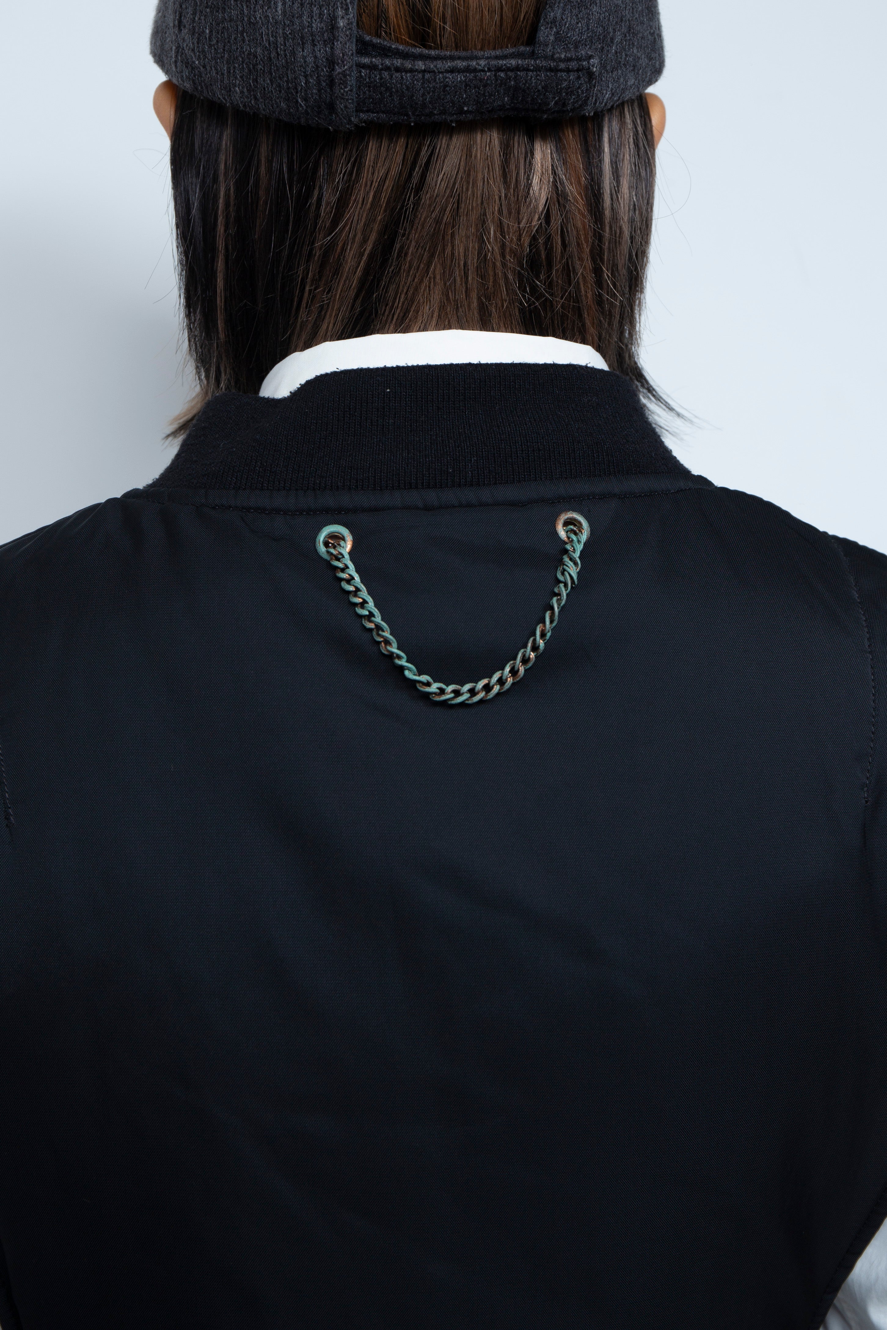CUTOUT KATAGINU MA-1 VEST/ SHOHAKU（松柏）通販 店舗 / 渋谷・神泉