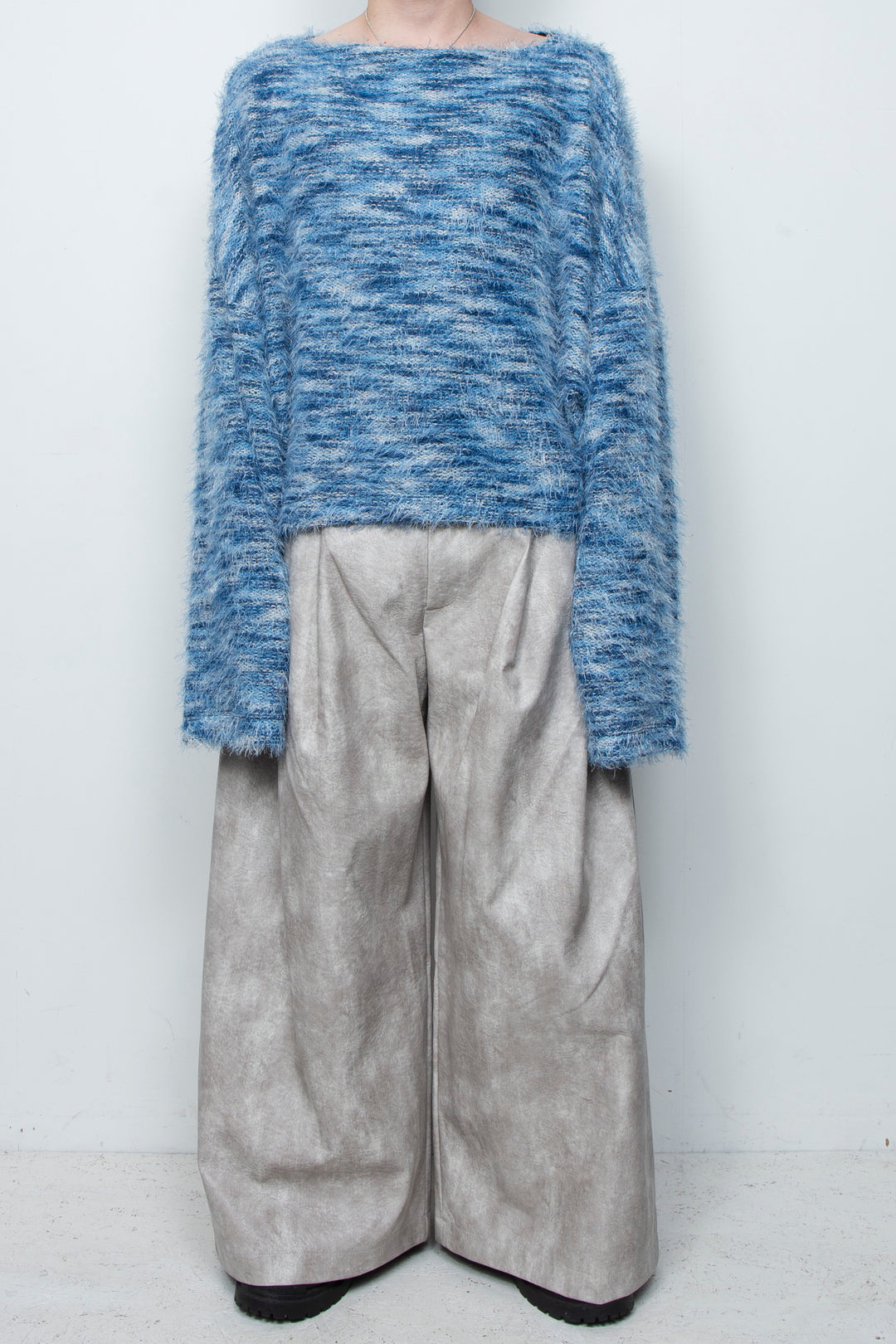 Gradation Pullover Knit LA25AW015 BLUE