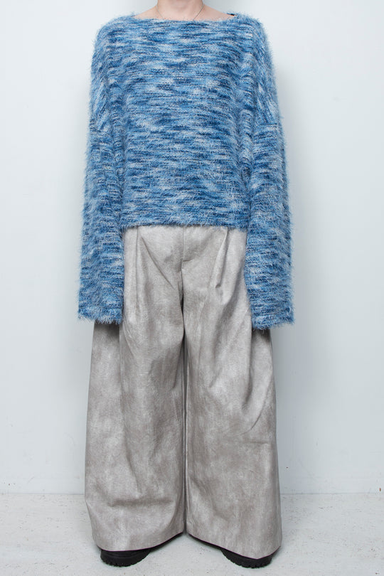 Gradation Pullover Knit LA25AW015 BLUE