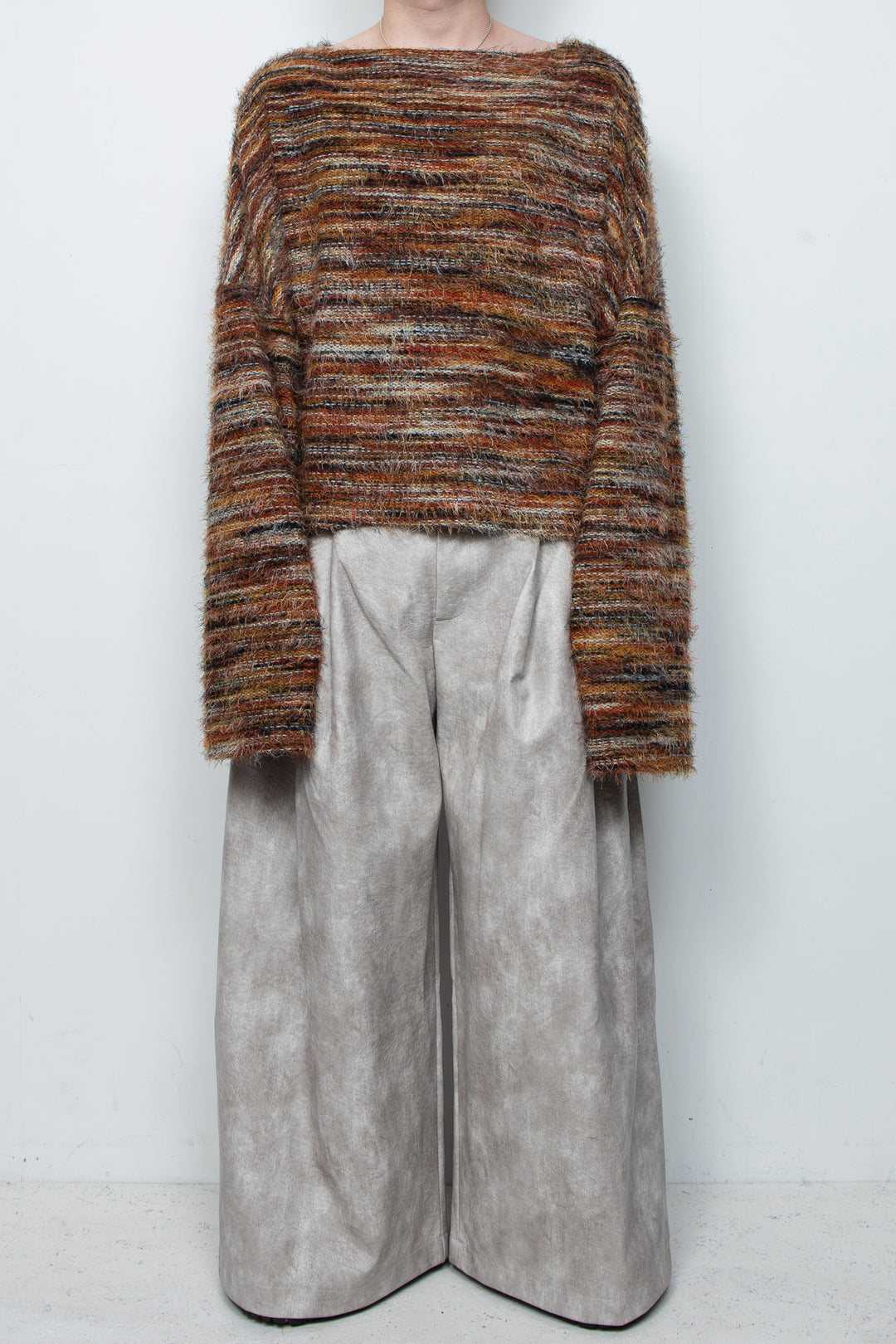 Gradation Pullover Knit LA25AW015 KAHKI