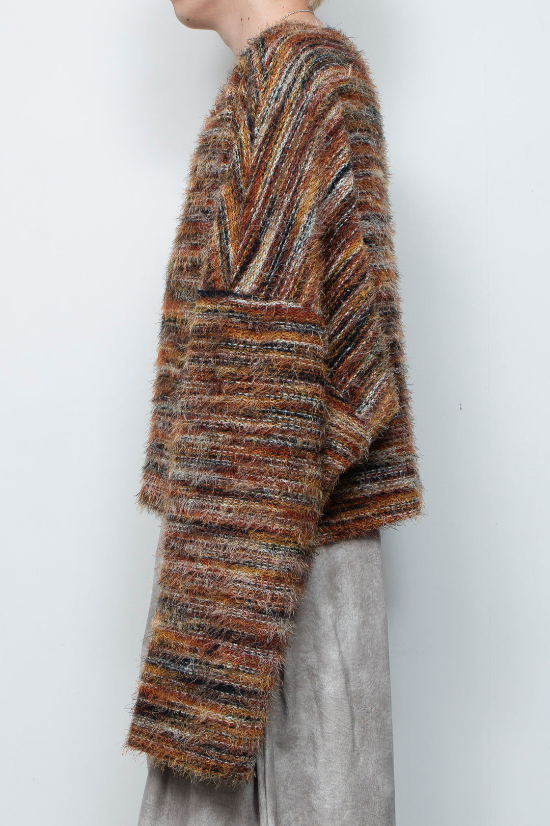 Gradation Pullover Knit LA25AW015 KAHKI