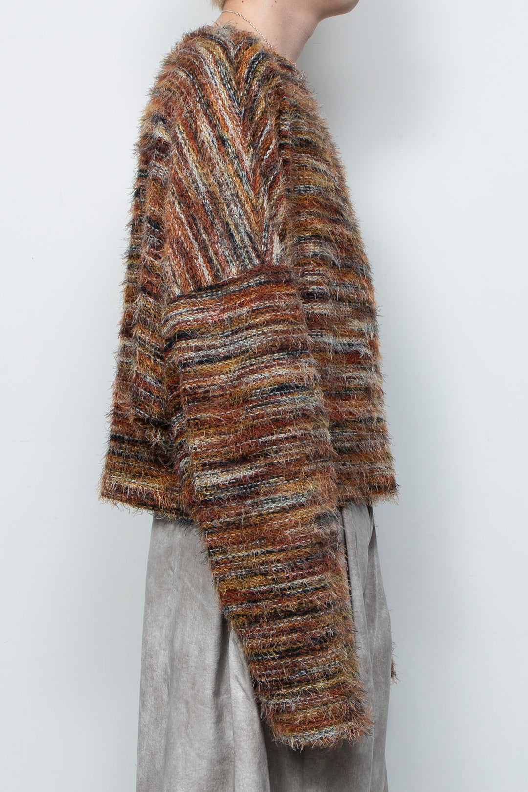 Gradation Pullover Knit LA25AW015 KAHKI