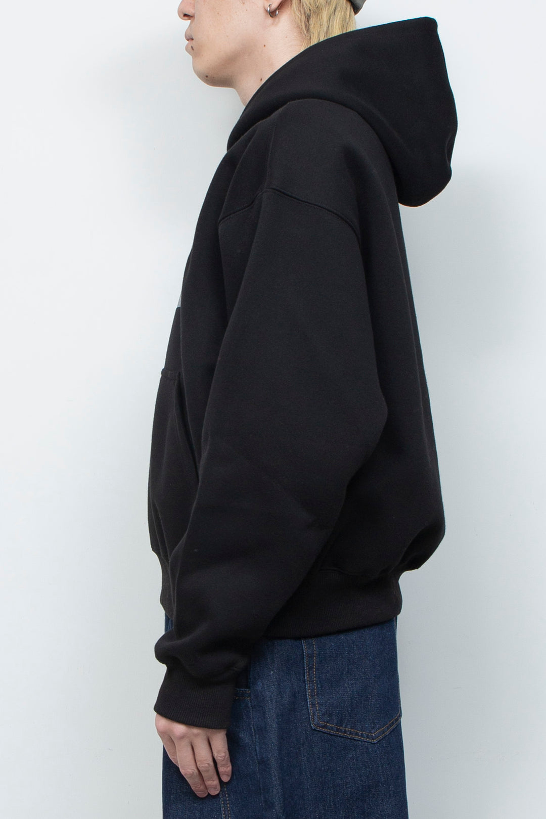 TAPED HOODIE (BLACK)