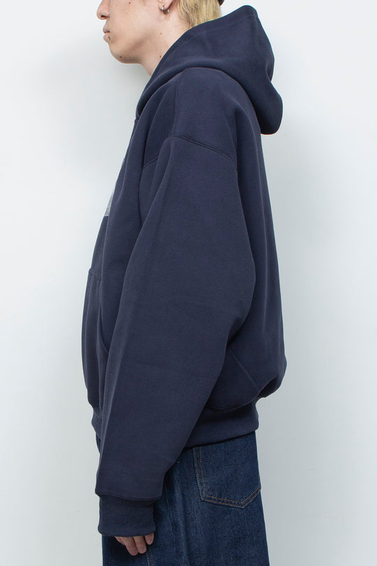 TAPED HOODIE (NAVY)
