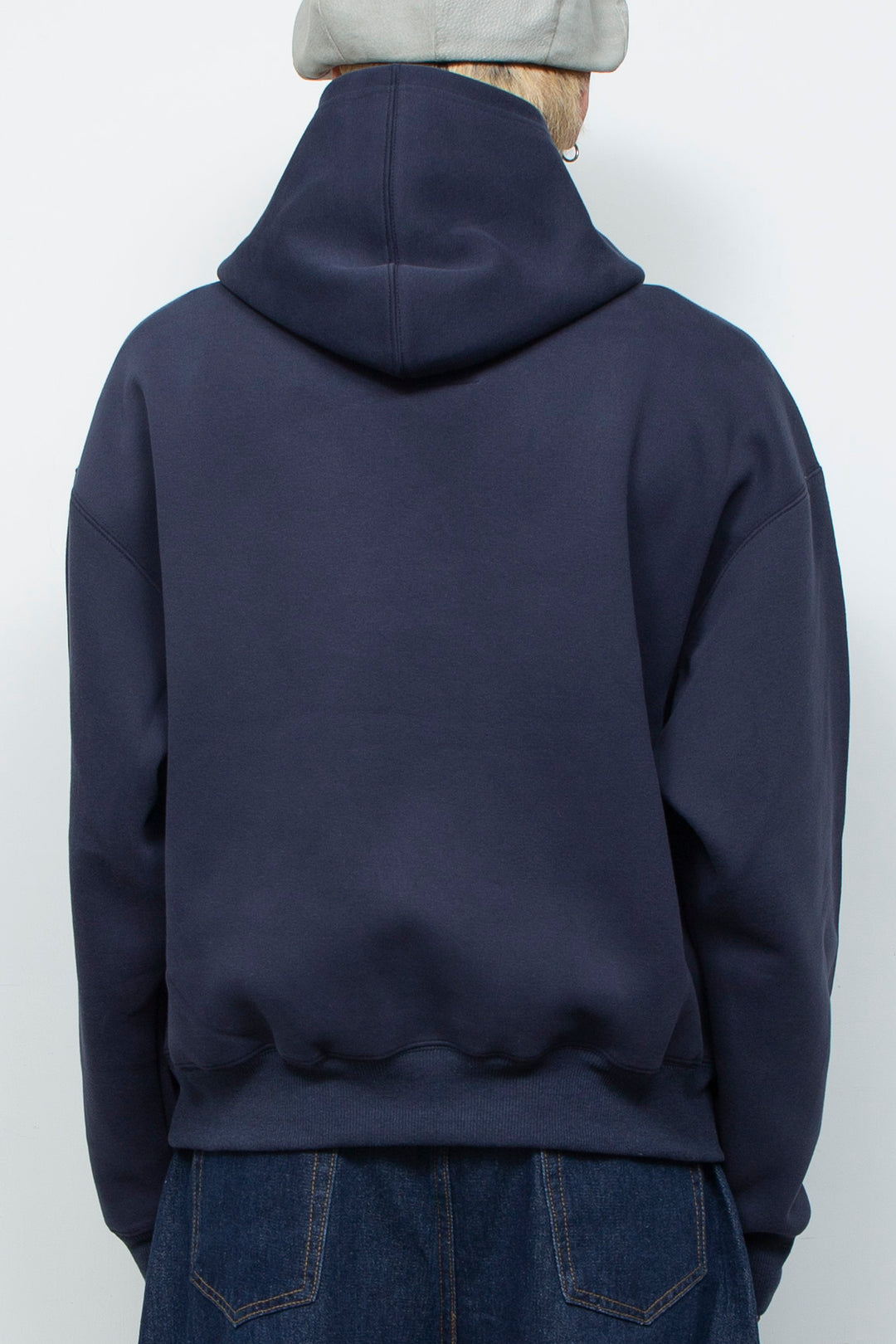 TAPED HOODIE (NAVY)