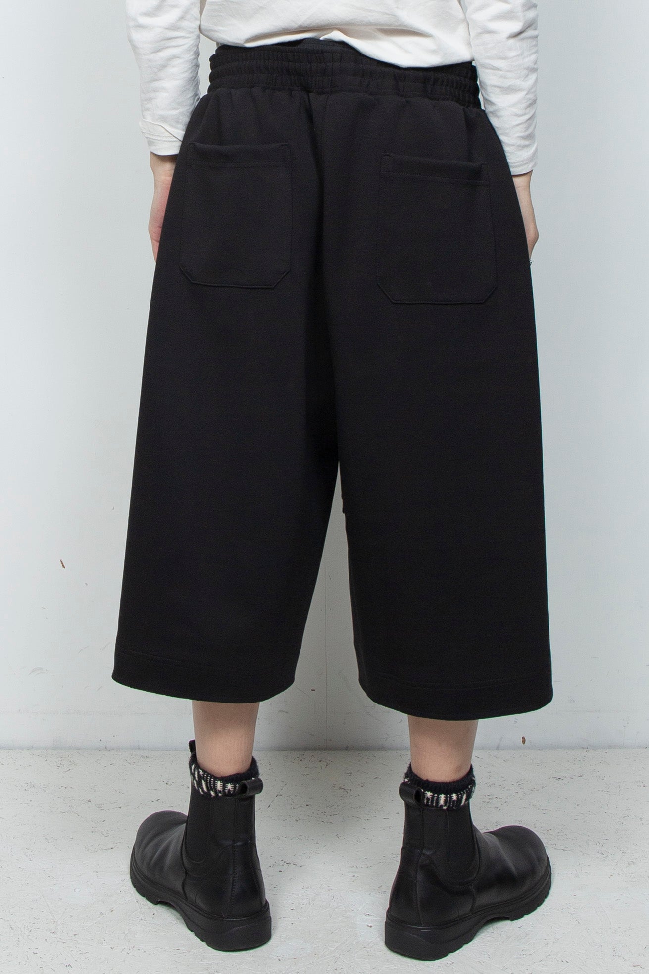 Western-Cut Double-Knit Baggy Shorts TAUPE / arenotis(アー