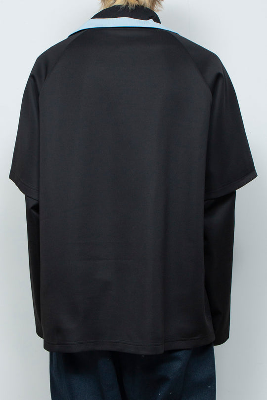 Flash diamond double-layer silhouette jersey