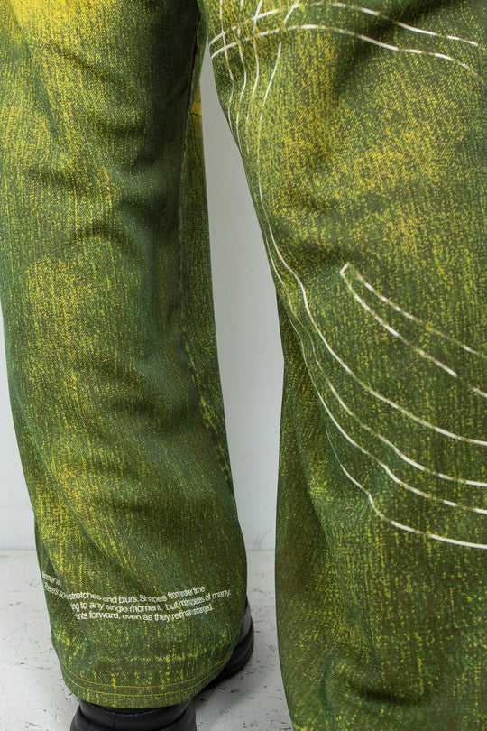 OVERSIZED TRACK PANTS YELLOW