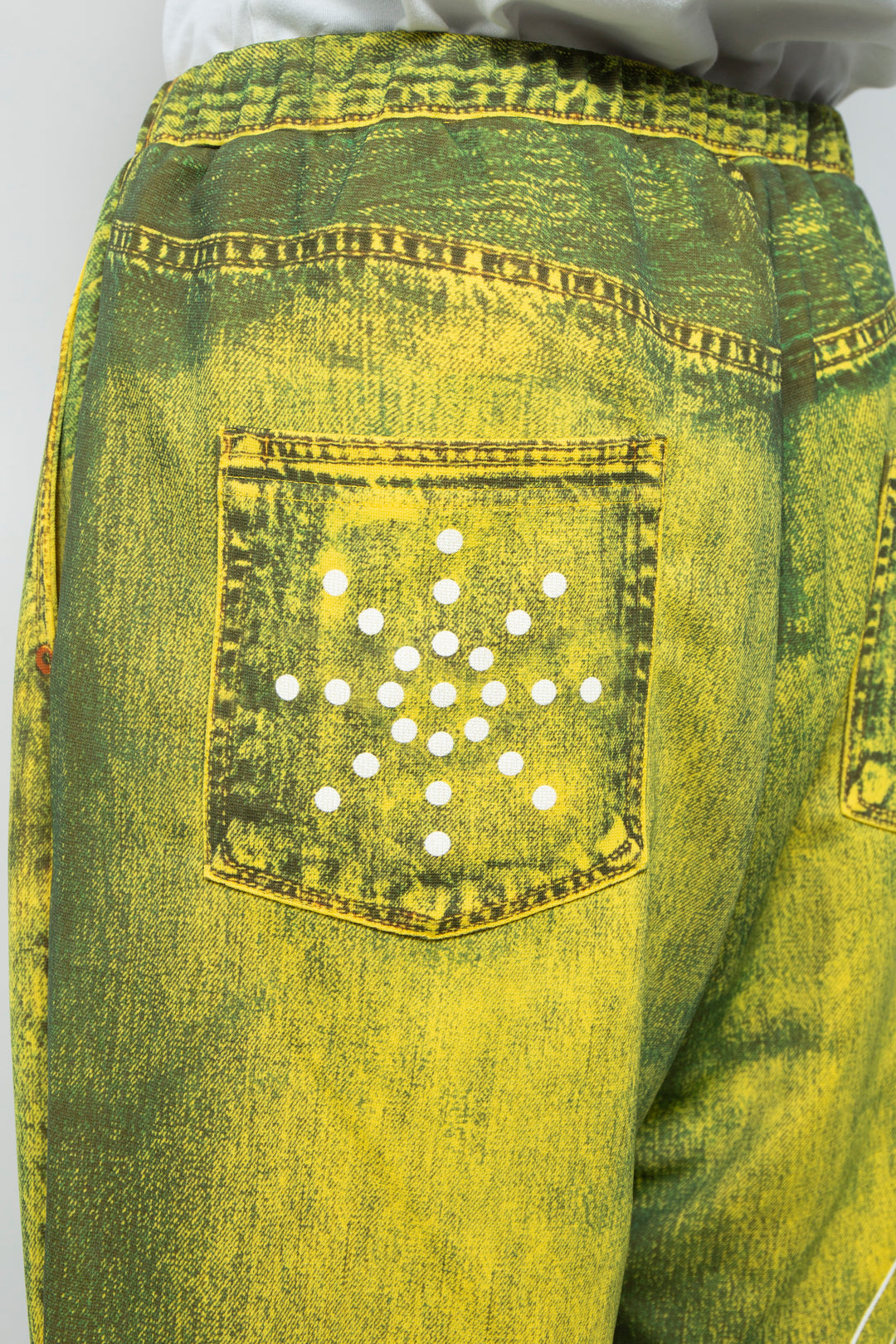 OVERSIZED TRACK PANTS YELLOW