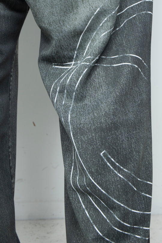 OVERSIZED TRACK PANTS GRAY