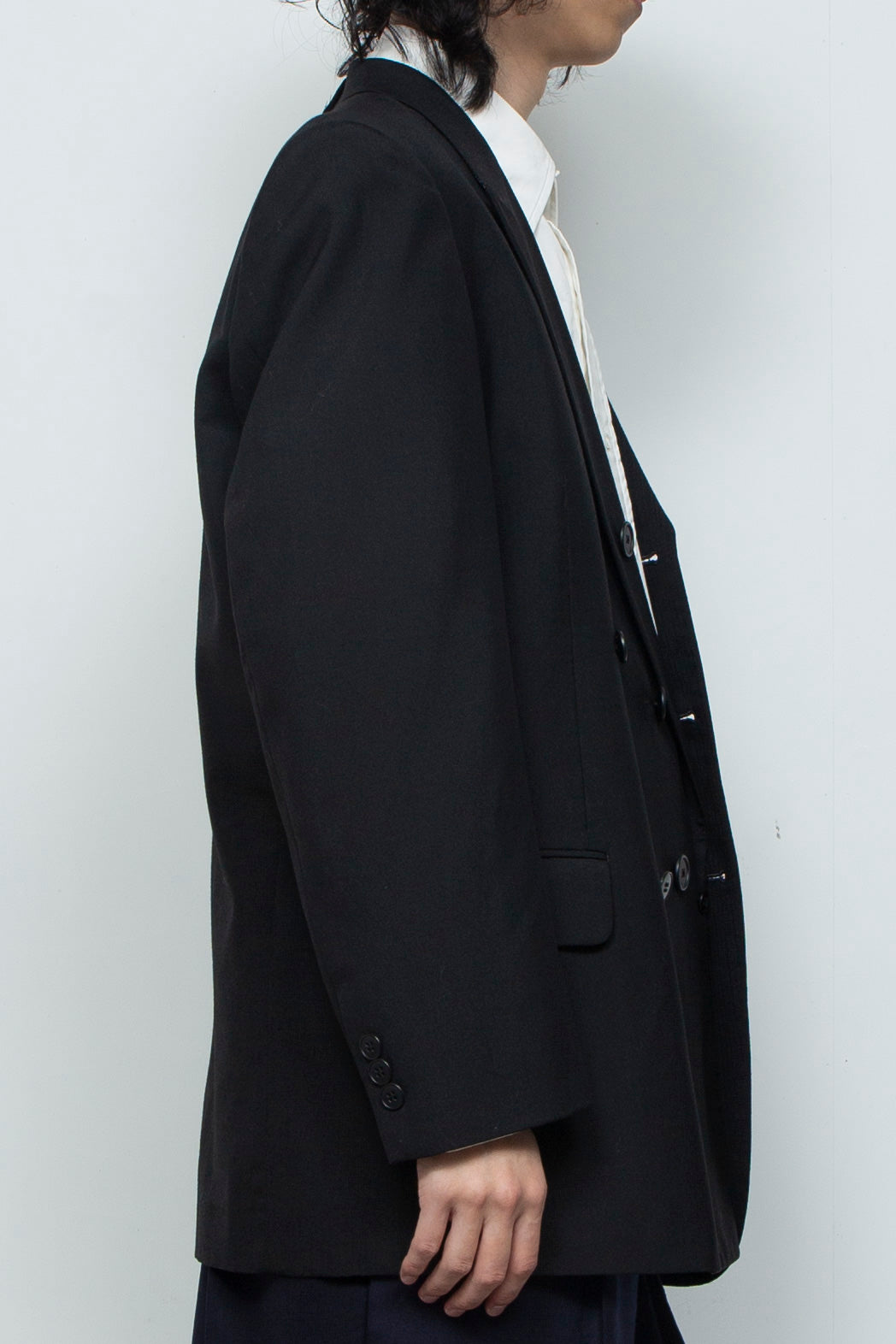 ASYMMETRY LAPEL TAILORED JACKET I